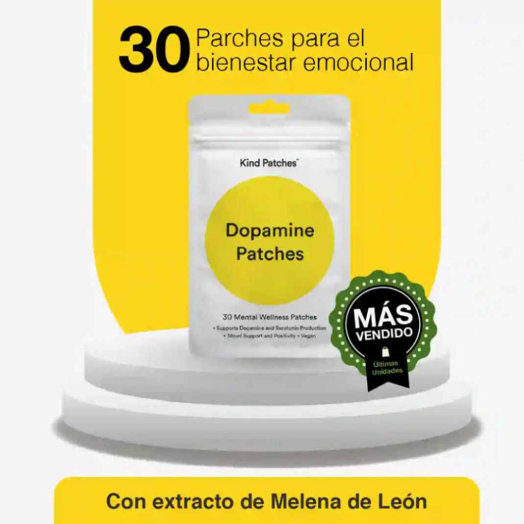¡PRODUCTO IMPORTADO 🇺🇲! DOPAMINE PATCHES - PARCHES DE LA FELICIDAD - MEJORA TU ESTADO DE ANIMO