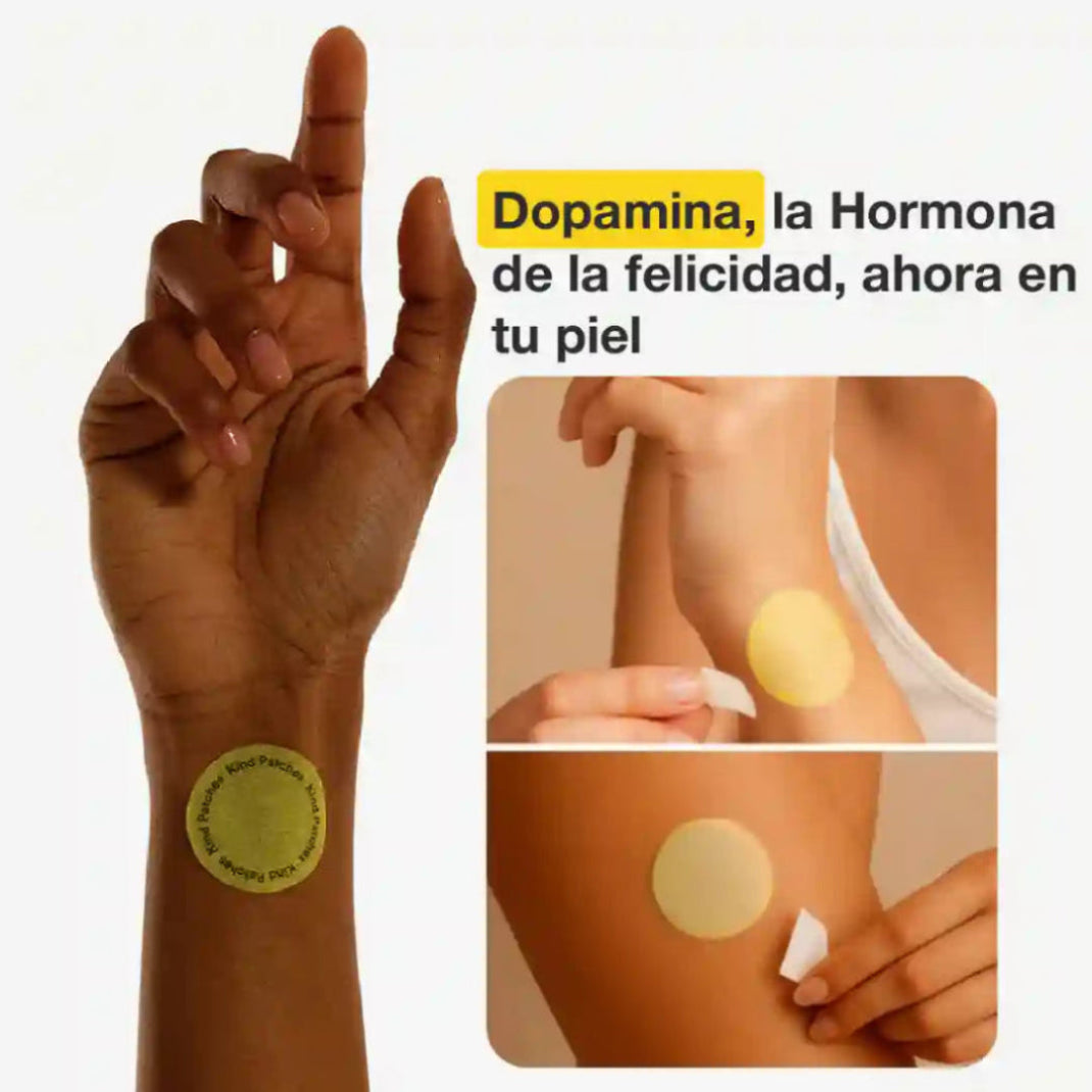 ¡PRODUCTO IMPORTADO 🇺🇲! DOPAMINE PATCHES - PARCHES DE LA FELICIDAD - MEJORA TU ESTADO DE ANIMO
