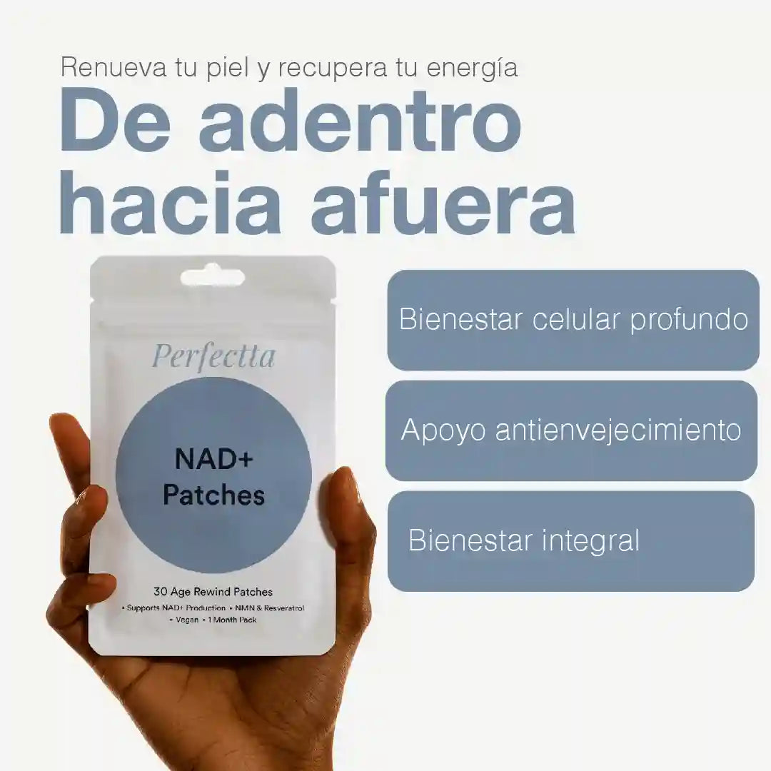 ¡PRODUCTO EXCLUSIVO! NAD+ PATCHES - PARCHES ANTIENVEJECIMIENTO