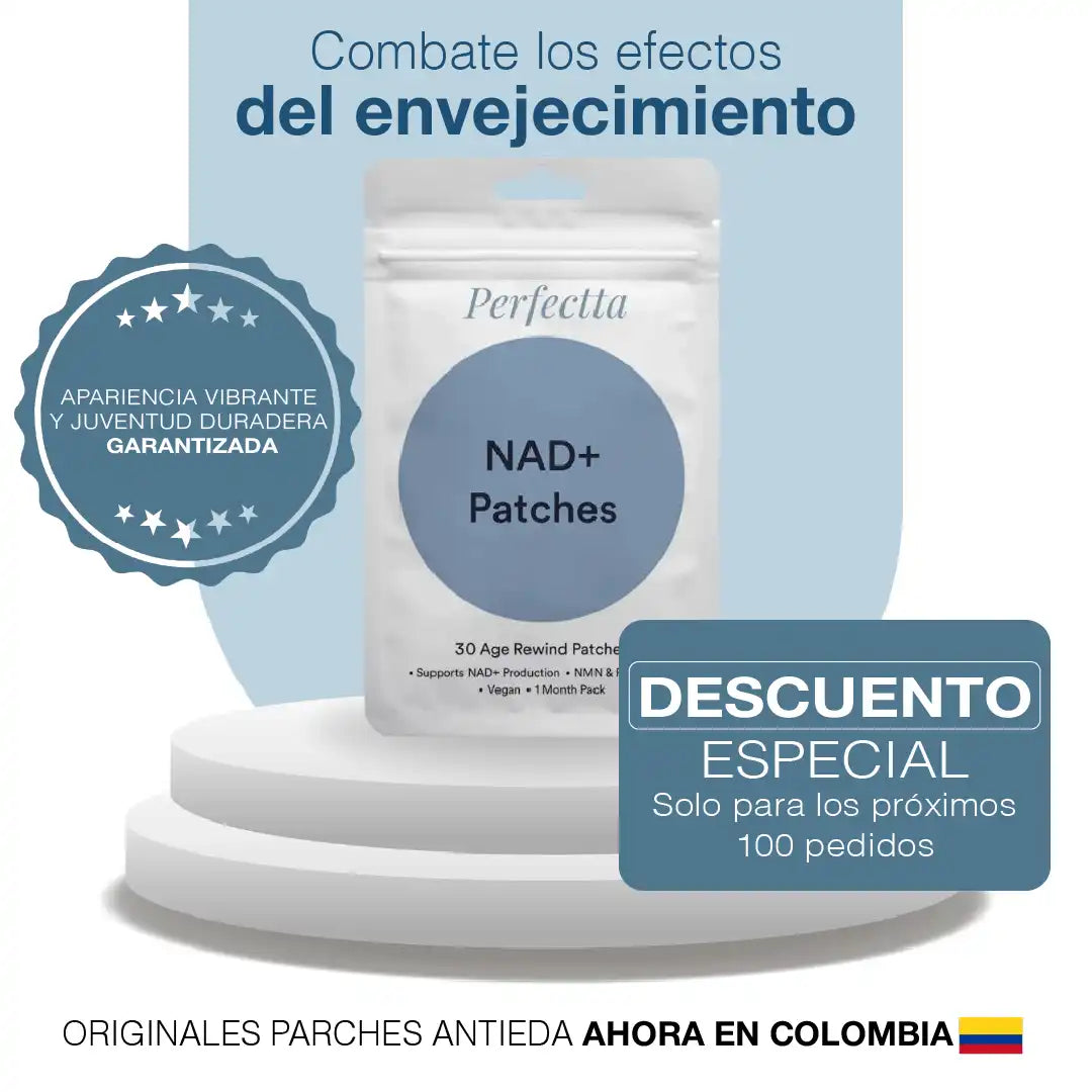 ¡PRODUCTO EXCLUSIVO! NAD+ PATCHES - PARCHES ANTIENVEJECIMIENTO