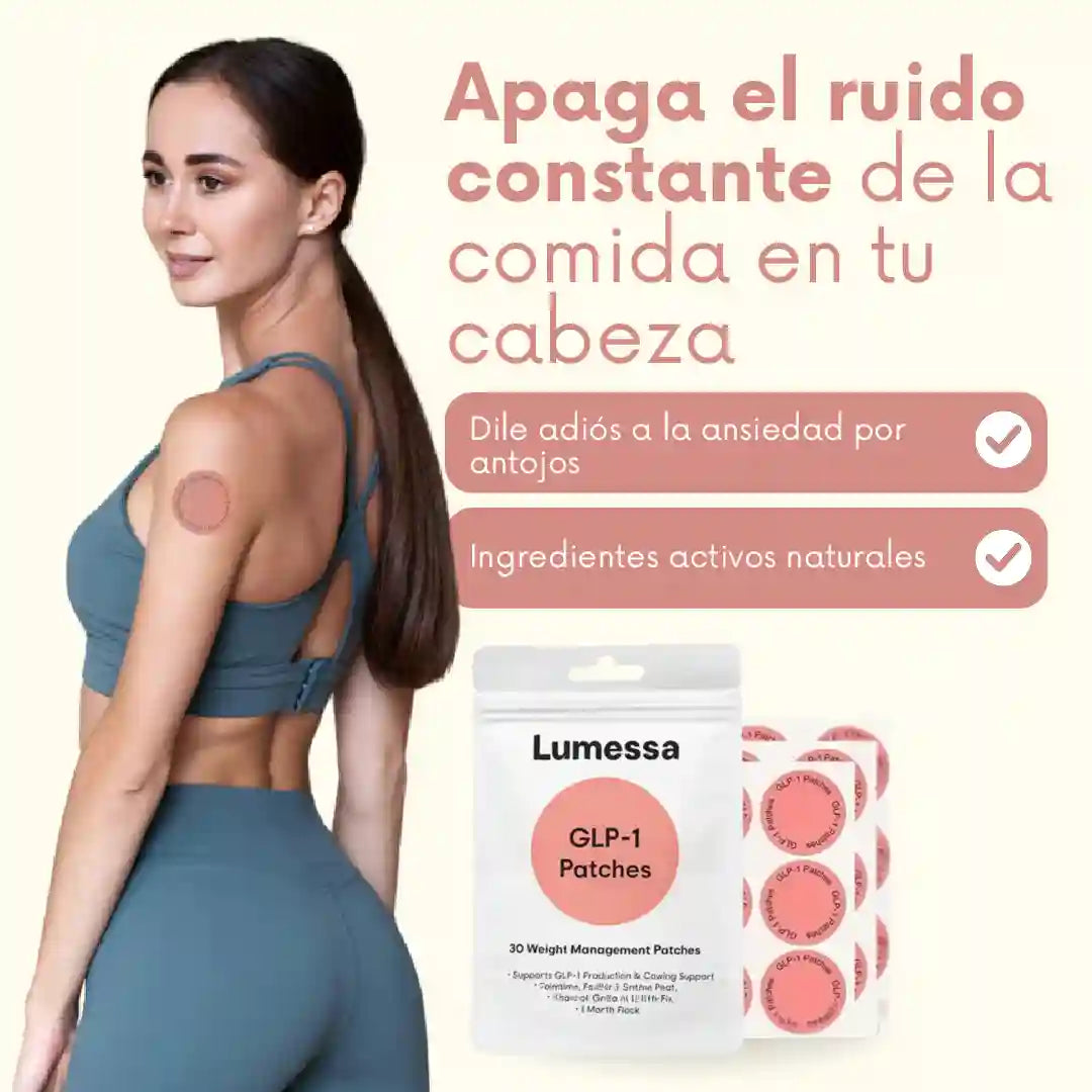 ¡PRODUCTO IMPORTADO 🇺🇲! PARCHES LUMESSA CON GLP-1