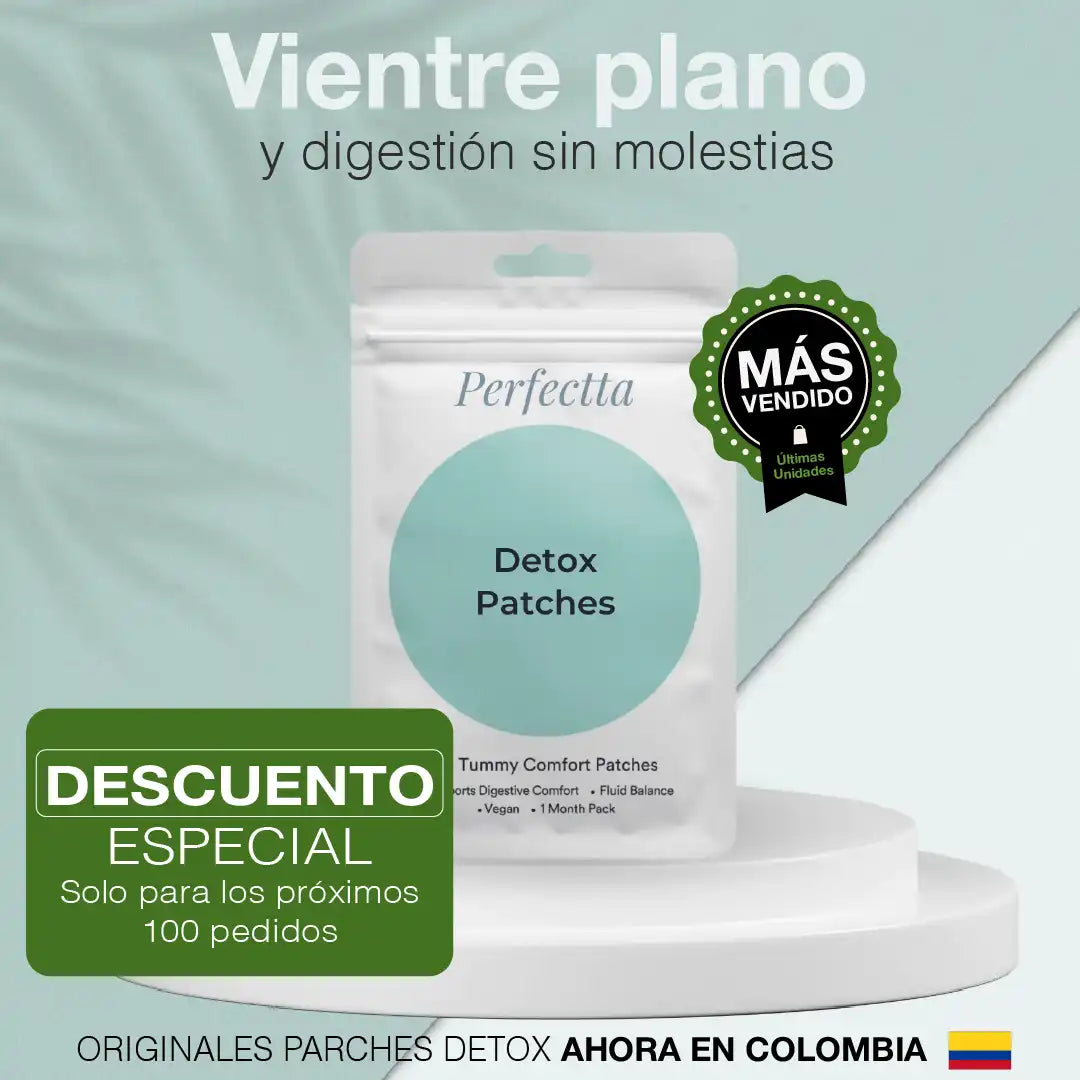 ¡PRODUCTO IMPORTADO 🇺🇲! DETOX PATCHES - DESINFLAMACIÓN INTESTINAL