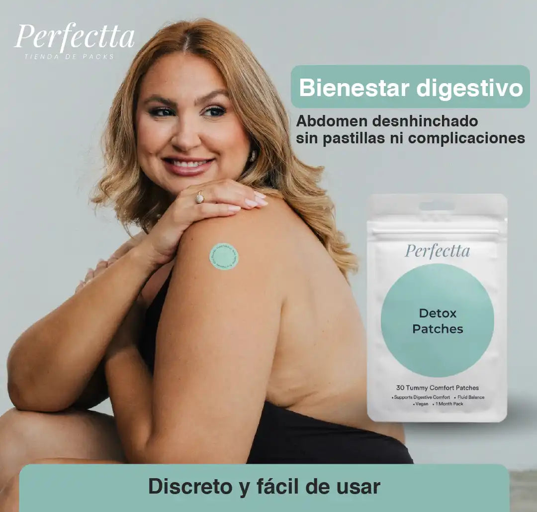 ¡PRODUCTO IMPORTADO 🇺🇲! DETOX PATCHES - DESINFLAMACIÓN INTESTINAL