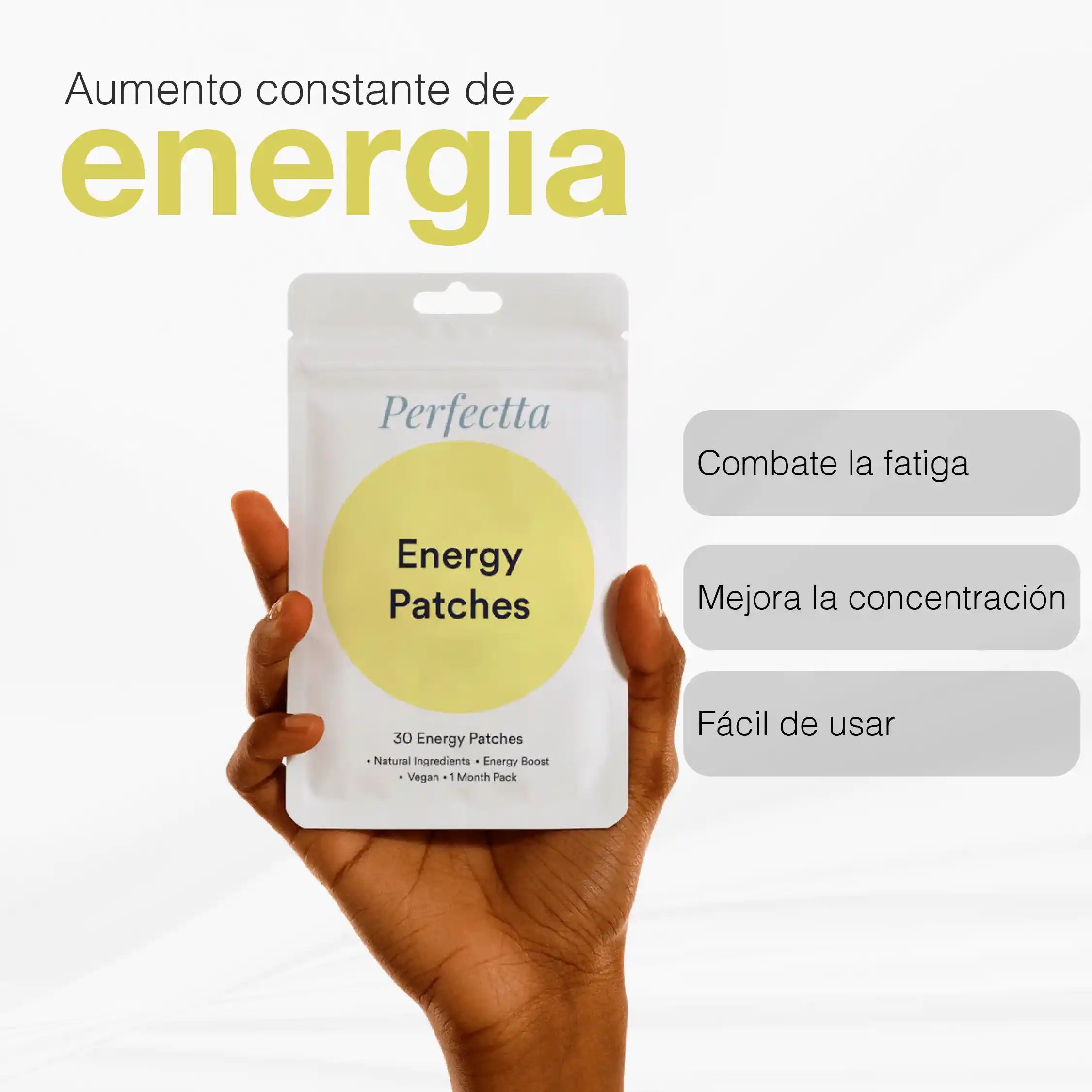 ¡PRODUCTO TENDENCIA! ENERGY PATCHES- RECARGA DE ENERGÍA