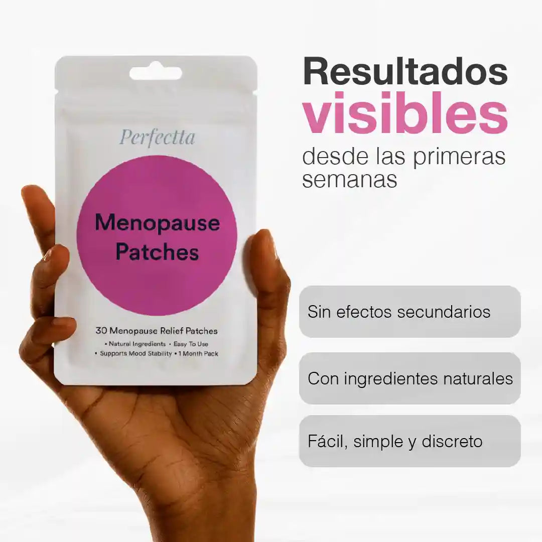¡PRODUCTO EXCLUSIVO! PARCHES PARA LA MENOPAUSIA- ALIVIA SINTOMAS DE LA MENOPAUSIA